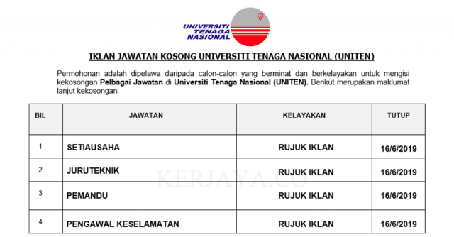 Universiti Tenaga Nasional (UNITEN)