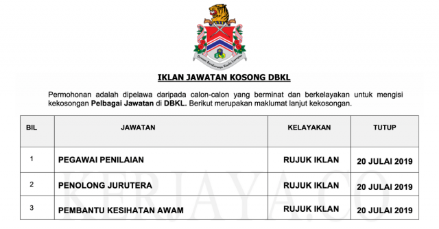 DBKL / Dewan Bandaraya Kuala Lumpur