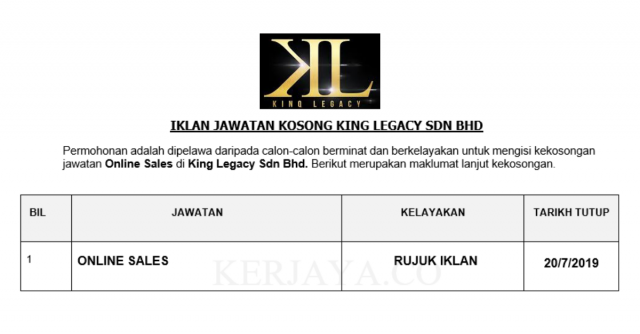 King Legacy ~ Online Sales