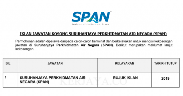 Suruhanjaya Perkhidmatan Air Negara (SPAN)