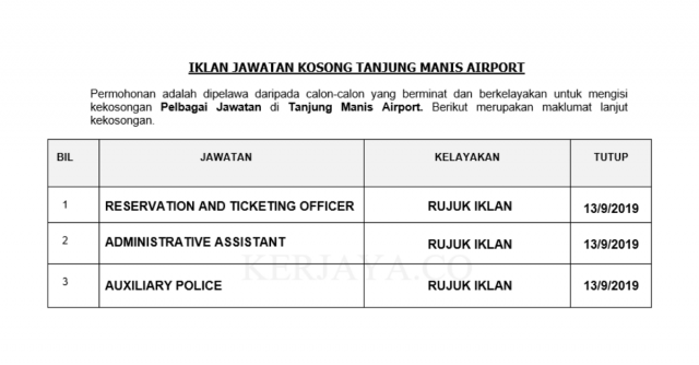 Tanjung Manis Airport