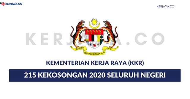 Kementerian Kerja Raya Malaysia ~ 215 Kekosongan Jawatan Pelukis Pelan