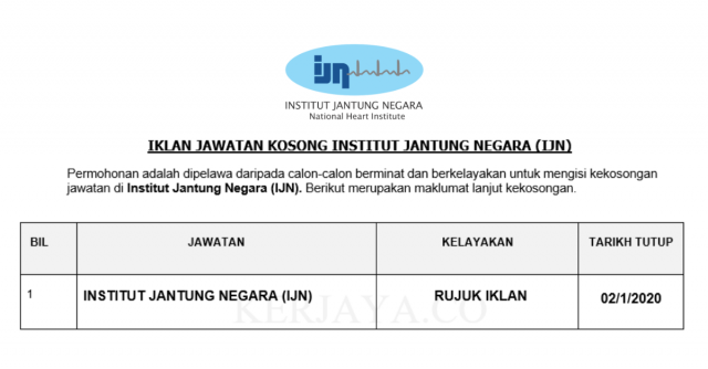 Institut Jantung Negara (IJN)