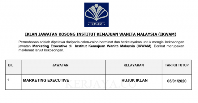 Institut Kemajuan Wanita Malaysia (IKWAM)