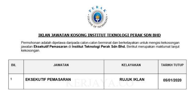 Institut Teknologi Perak