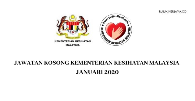 Kementerian Kesihatan Malaysia (KKM) ~ Kekosongan Seluruh Negara