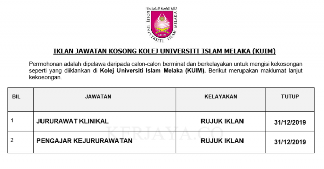 Kolej Universiti Islam Melaka (KUIM)