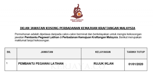 Perbadanan Kemajuan Kraftangan Malaysia