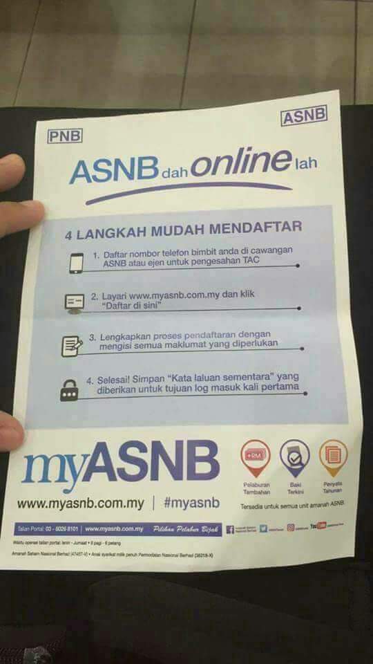 Cara Semak Penyata ASB Secara Online