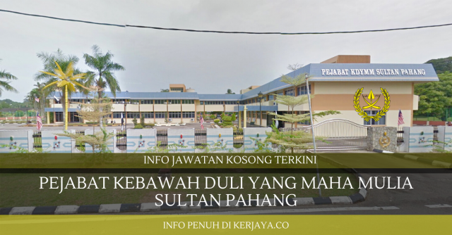 Pejabat Kebawah Duli yang Maha Mulia Sultan Pahang ~ Pembantu Operasi