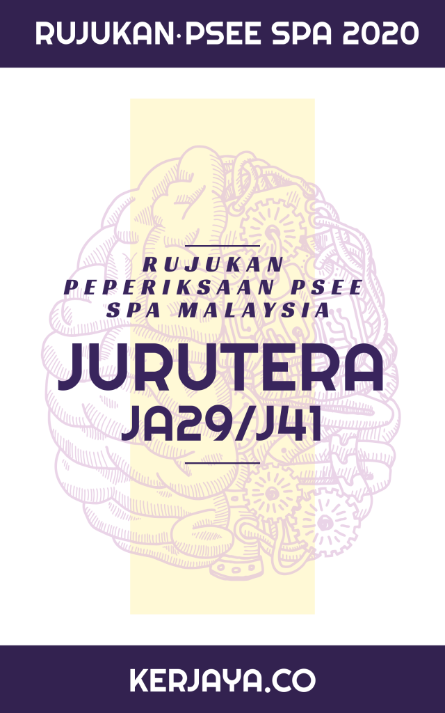 Soalan Penolong Jurutera JA29 & Soalan Jurutera J41