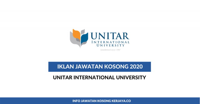 UNITAR International University ~ Pelbagai Kekosongan Jawatan