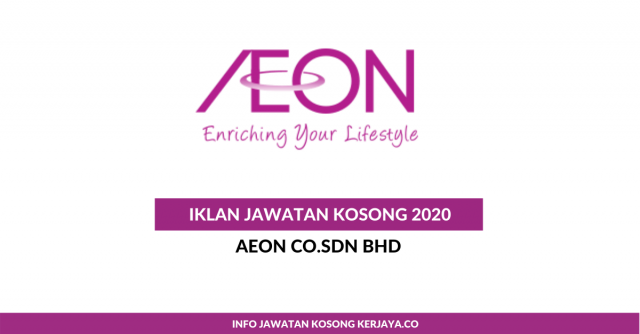 Aeon ~ Juruwang, Pembantu Jualan,Penasihat Jualan & Pelbagai Jawatan
