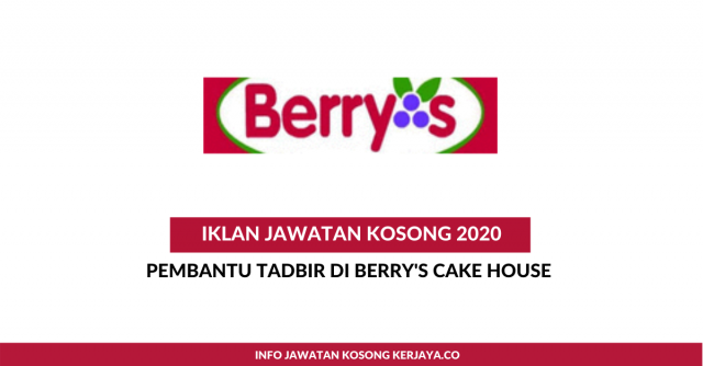 Berry’s Cake House ~ Pembantu Tadbir