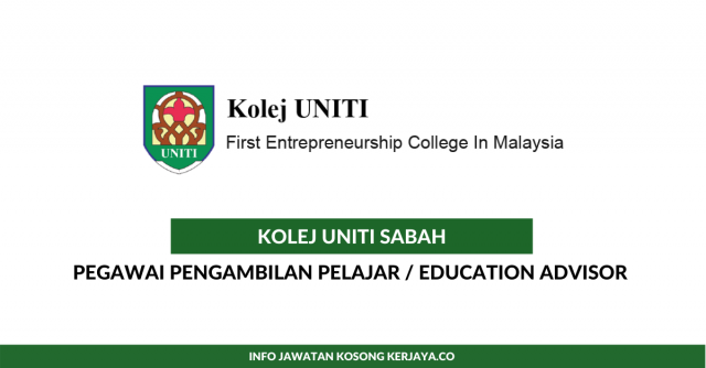Kolej Uniti Sabah ~ Pegawai Pengambilan Pelajar