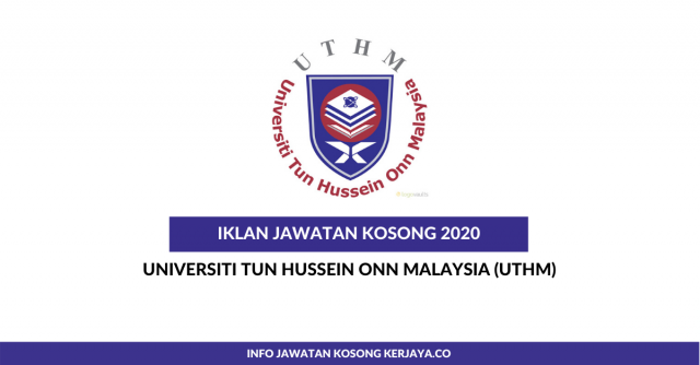 Universiti Tun Hussein Onn Malaysia (UTHM) ~ Research Assistant