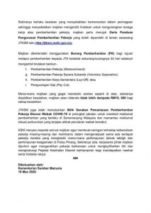 Apa Yang Seorang Pekerja Perlu Tahu Sekiranya dijangkiti COVID-19