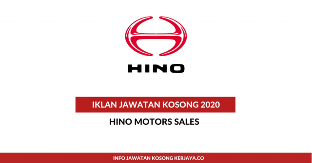 Hino Motors Sales ~ Parts Marketing Assistant Manager