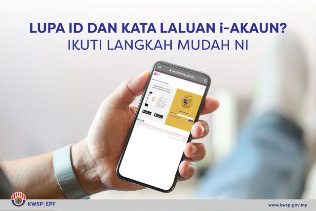 Lupa ID dan Kata Laluan i-Akaun KWSP