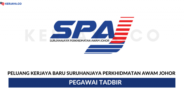Suruhanjaya Perkhidmatan Awam Johor (SPAJ) ~ Pegawai Tadbir