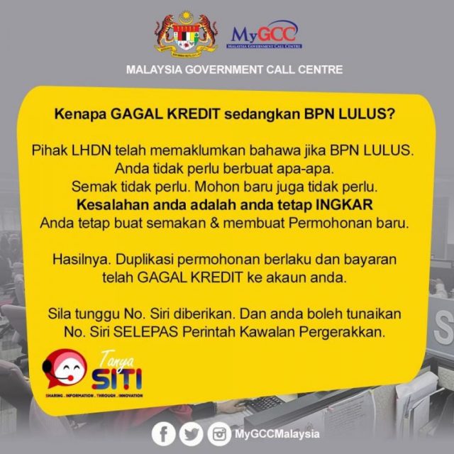 Kenapa Pembayaran Saya Gagal Kredit