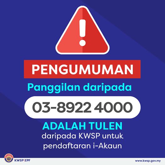 Panggilan i Lestari KWSP