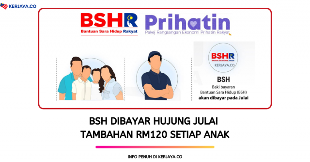 Tarikh Bayaran BSH Fasa 3 (Julai): Permohonan Baru dan Kemaskini Akaun