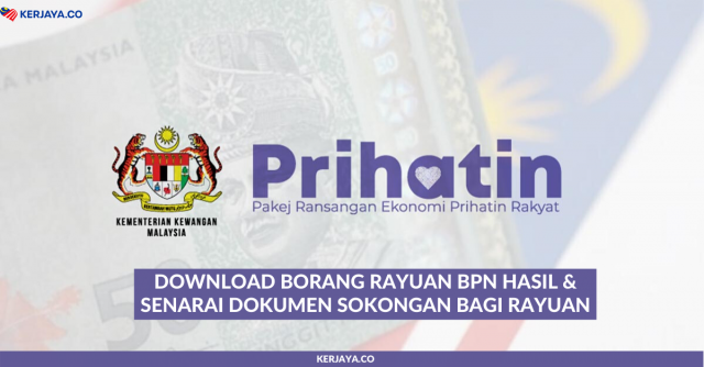 BPN Download Borang Rayuan BPN Hasil & Senarai Dokumen Sokongan Bagi Rayuan
