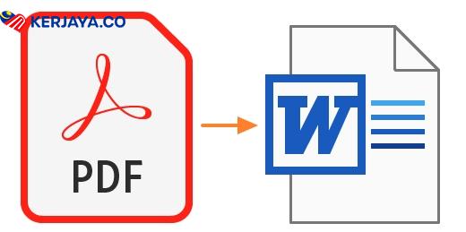 Cara Tukar File PDF Ke Word Tanpa Perlu Apa-apa Perisian