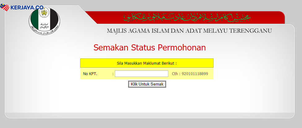semakan MAIDAM
