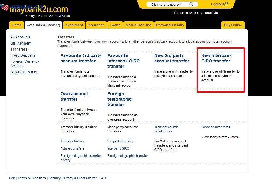 Atasi Masalah Instant Transfer Reject Code 0089 Maybank2u Dengan Tips Ini