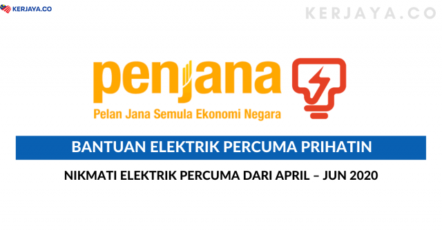 Bantuan Elektrik Percuma PRIHATIN: Tak Payah Bayar Bil April – Jun Dengan Tambahan Diskaun