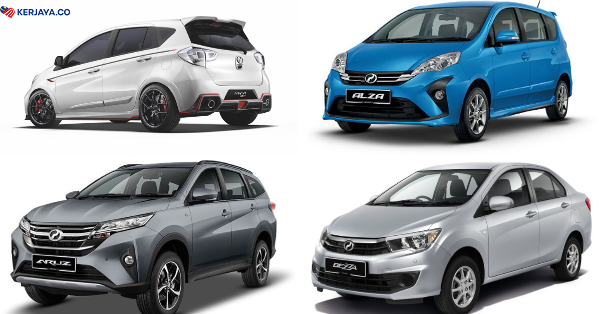 Harga Kereta Perodua Turun Sebanyak 3-6% Bermula 15 Jun 2020