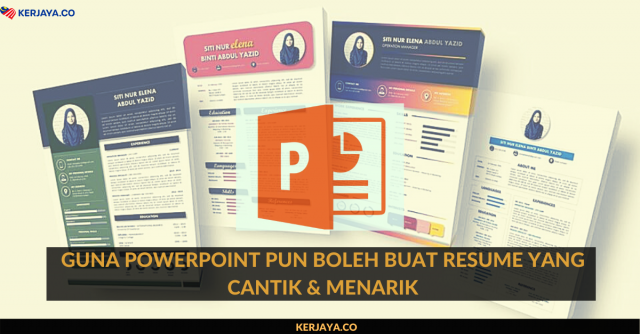 Tutorial Cara Buat Resume Yang Cantik & Menarik Guna Powerpoint