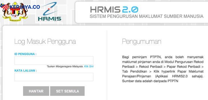 Mohon Cuti Dan Jana eGL Guna HRMIS 2.0. Ikuti Langkah-Langkah Ini