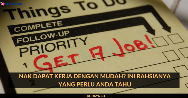 Rahsia Dapat Kerja Dengan Mudah, Buat Sebelum Minta Kerja, Semasa dan Selepas Temuduga