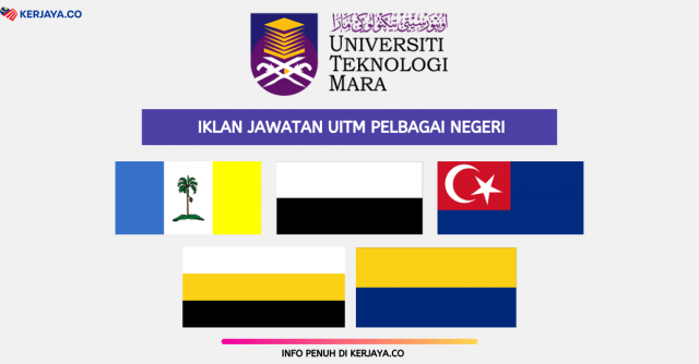 Universiti Teknologi Mara (UiTM) Pelbagai Negeri ~ Kekosongan Jawatan Bukan Akademik