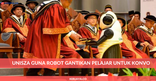 UNISZA Guna Robot Gantikan Pelajar Untuk Konvo