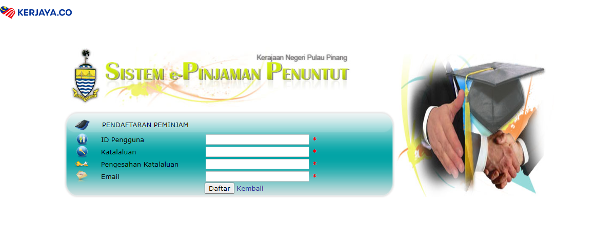 Pinjaman Pendidikan Kerajaan Negeri Pulau Pinang. Cara Daftar & Mohon