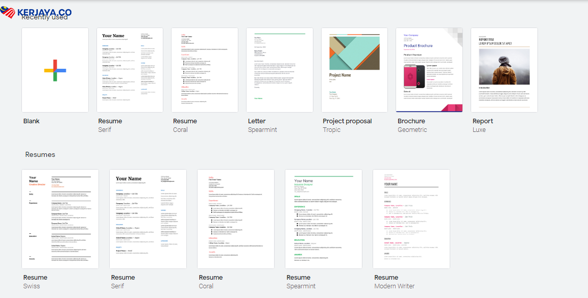 Cara Buat Resume Menggunakan Google Docs, Mudah Sangat
