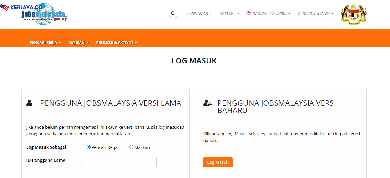 Cara Login Portal JobsMalaysia Yang Pencari Kerja Perlu Tahu