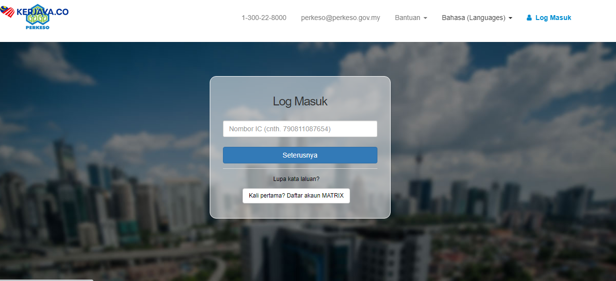 Kerja Sendiri Juga Boleh Carum PERKESO MATRIX. Cepat Daftar Dan Carum Sekarang
