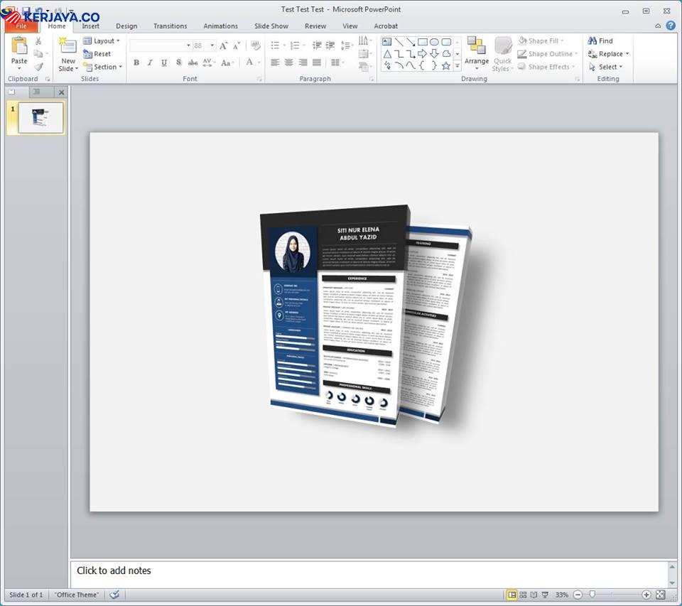 Guna Powerpoint Pun Boleh Buat Resume Yang Cantik & Menarik