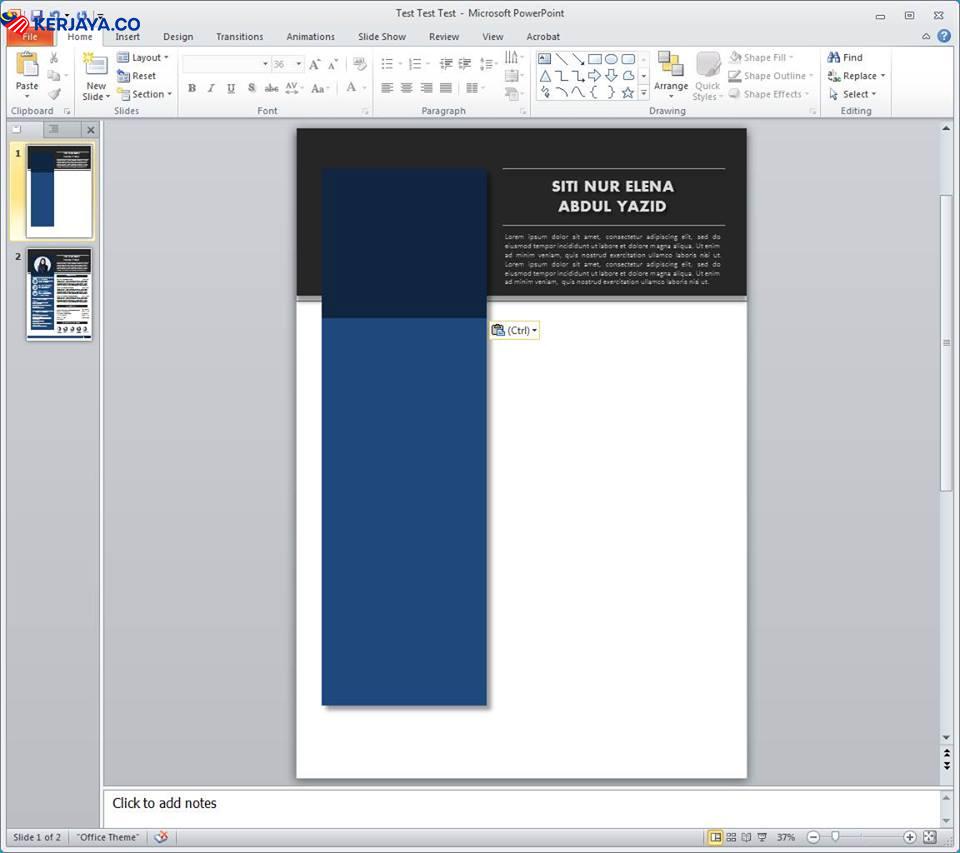 Guna Powerpoint Pun Boleh Buat Resume Yang Cantik & Menarik