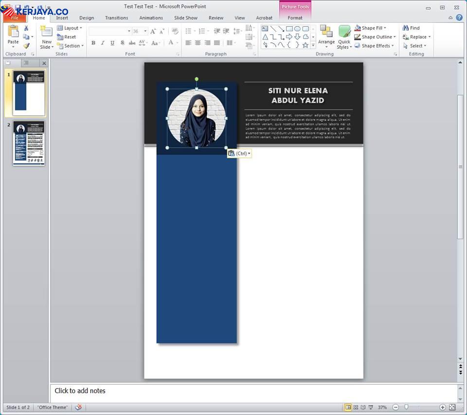 Guna Powerpoint Pun Boleh Buat Resume Yang Cantik & Menarik