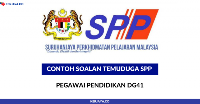 Contoh Soalan Temuduga Guru SPP Pegawai Pendidikan DG41