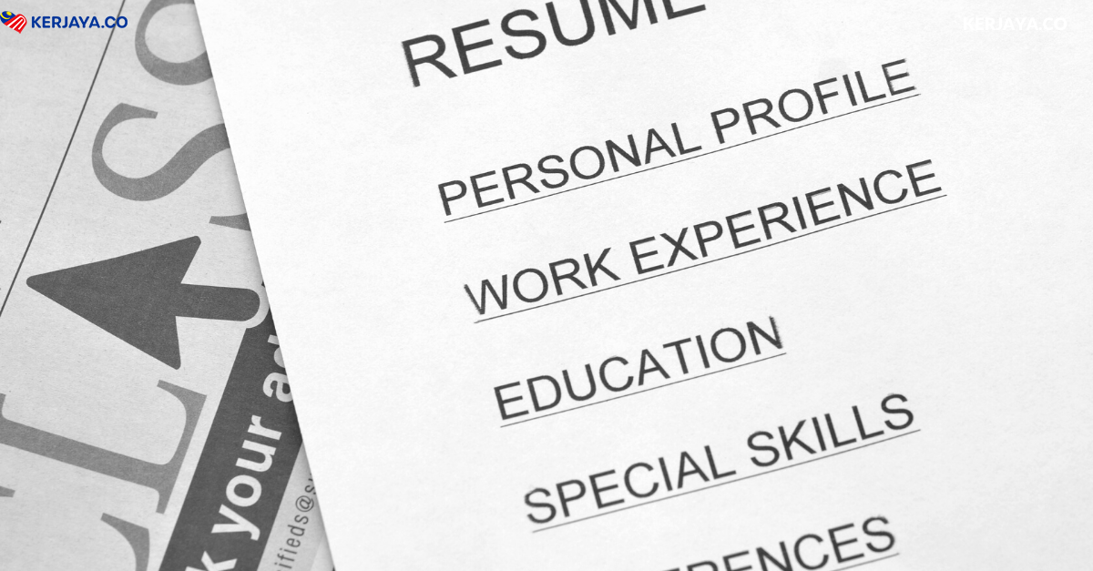 [Semakan] 9 Point Penting Perlu Ada Dalam Resume Anda