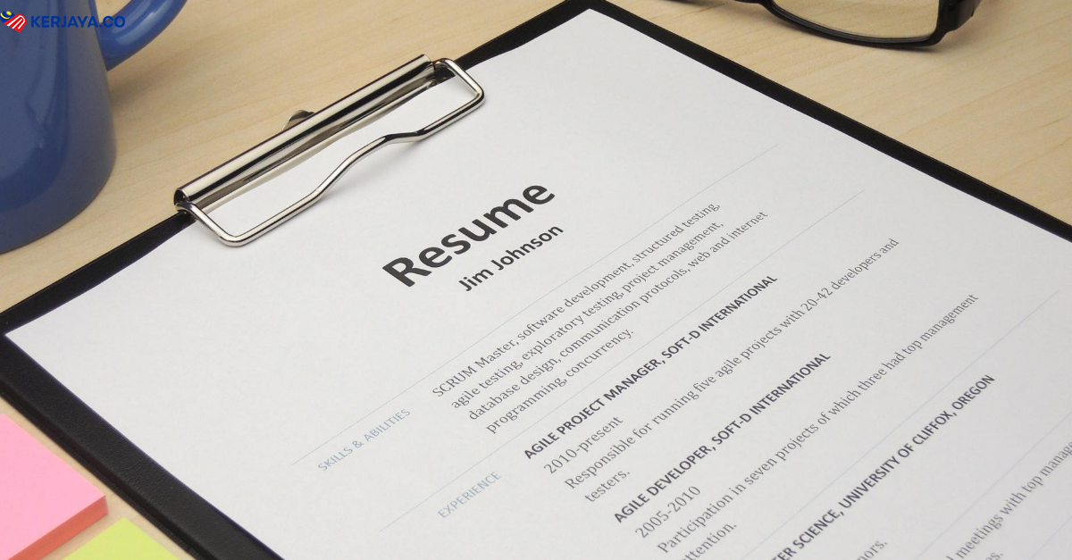 Objektif Resume Bahasa Inggeris. Copy Dan Paste Dalam Resume Anda Sekarang