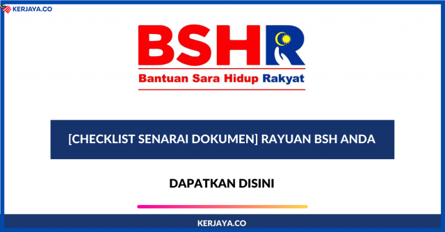 [Checklist Senarai Dokumen] Rayuan BSH Anda