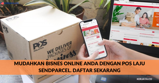 Mudahkan Bisnes Online Anda Dengan Pos Laju SendParcel. Daftar Sekarang